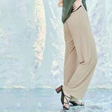 ベージュ | 冷涼ランダムリブワイドパンツ 2サイズ ボトムス | kirakiraShop 