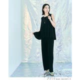 冷涼ランダムリブワイドパンツ 2サイズ ボトムス | kirakiraShop  | 詳細画像3 