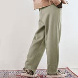 アースカーキ | 裏起毛スウェットカーブパンツ 2サイズ ボトムス | kirakiraShop 