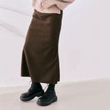ブラウン | ワッフルコーデュロイマーメイドスカート 2サイズ ボトムス | kirakiraShop