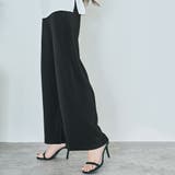 ブラック | 腹巻き一体型アコーディオンプリーツパンツ 2サイズ ボトムス | kirakiraShop