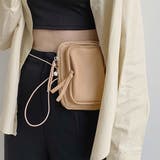 ベージュ | 【SHOPLIST限定】2Wayフェイクレザーミニショルダーバッグ ユニセックス… | kirakiraShop 