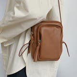 ブラウン | 【SHOPLIST限定】2Wayフェイクレザーミニショルダーバッグ ユニセックス… | kirakiraShop 