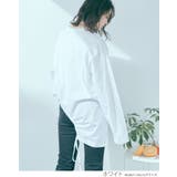 ドロストアシメヘムビッグシルエットロンT トップス カットソー | kirakiraShop  | 詳細画像10 