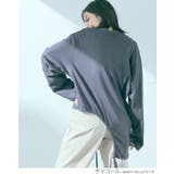 ドロストアシメヘムビッグシルエットロンT トップス カットソー | kirakiraShop  | 詳細画像18 