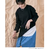 ドロストアシメヘムビッグシルエットロンT トップス カットソー | kirakiraShop  | 詳細画像5 