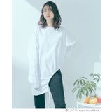 ドロストアシメヘムビッグシルエットロンT トップス カットソー | kirakiraShop  | 詳細画像8 
