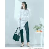 ドロストアシメヘムビッグシルエットロンT トップス カットソー | kirakiraShop  | 詳細画像9 