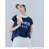 モックネックフレンチロゴTシャツ トップス カットソー | kirakiraShop  | 詳細画像21 