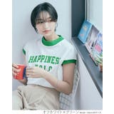 モックネックフレンチロゴTシャツ トップス カットソー | kirakiraShop  | 詳細画像24 