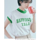 モックネックフレンチロゴTシャツ トップス カットソー | kirakiraShop  | 詳細画像25 