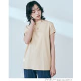 モックネックフレンチロゴTシャツ トップス カットソー | kirakiraShop  | 詳細画像8 
