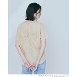 バックツイストコットンスラブTシャツ トップス カットソー | kirakiraShop  | 詳細画像7 