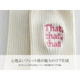 配色ラインロゴソックス 小物 靴下 | kirakiraShop | 詳細画像11