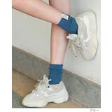 レタリングラベルリブソックス 小物 靴下 | kirakiraShop  | 詳細画像6 