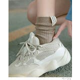 レタリングラベルリブソックス 小物 靴下 | kirakiraShop  | 詳細画像8 