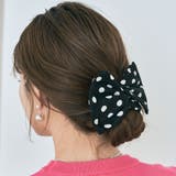ドットブラック | ドット&花柄デフトバン 小物 ヘアアクセサリー | kirakiraShop 