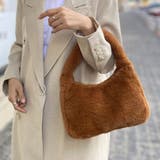 キャメル | ワンハンドルエコファーバッグ 鞄 かばん | kirakiraShop