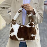 カウブラウン | ワンハンドルエコファーバッグ 鞄 かばん | kirakiraShop