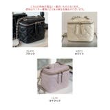 ダイヤキルトバニティバッグ 鞄 かばん | kirakiraShop | 詳細画像2