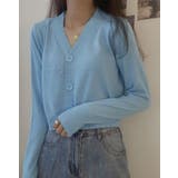 ショート丈ニットカーディガン トップス ニットカーディガン | kirakiraShop  | 詳細画像29 