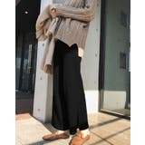 スリットデザインニットパンツ ボトムス ワイドパンツ | kirakiraShop  | 詳細画像4 