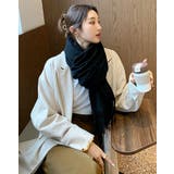 ソフトニット大判ストール ユニセックス 男女兼用 | kirakiraShop  | 詳細画像2 