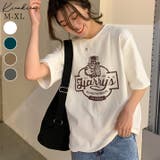 ヴィンテージロゴプリントTシャツ 3サイズ ユニセックス | kirakiraShop  | 詳細画像1 