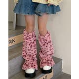 レオパード柄ファーレッグウォーマー レッグウォーマー 靴下 | kirakiraShop  | 詳細画像5 