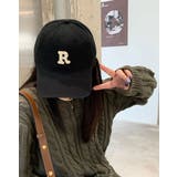 イニシャルロゴワッペンキャップ 男女兼用 ユニセックス | kirakiraShop  | 詳細画像2 