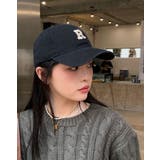 イニシャルロゴワッペンキャップ 男女兼用 ユニセックス | kirakiraShop  | 詳細画像3 