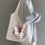 E | プリントアートキャンバストートバッグ 小物 かばん | kirakiraShop