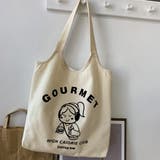 J | プリントアートキャンバストートバッグ 小物 かばん | kirakiraShop