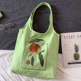 L | プリントアートキャンバストートバッグ 小物 かばん | kirakiraShop