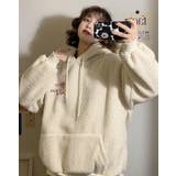 ロゴデザインボアフーディー 2サイズ ユニセックス | kirakiraShop | 詳細画像6