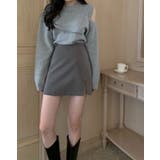 ショルダーカットニットトップス トップス ニット | kirakiraShop | 詳細画像4