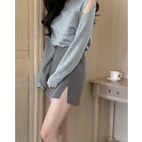 ショルダーカットニットトップス トップス ニット | kirakiraShop | 詳細画像6