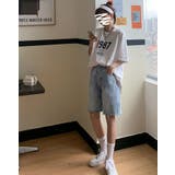 【SHOPLIST限定】カットオフハーフパンツ ボトムス ハーフパンツ | kirakiraShop  | 詳細画像4 