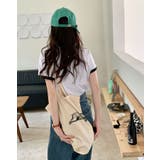 【SHOPLIST限定】配色ラインイラストロゴリンガーTシャツ トップス ロゴT… | kirakiraShop  | 詳細画像4 