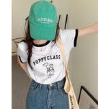 【SHOPLIST限定】配色ラインイラストロゴリンガーTシャツ トップス ロゴT… | kirakiraShop  | 詳細画像6 