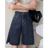 スリットデニムハーフパンツ 3サイズ ボトムス | kirakiraShop | 詳細画像10