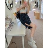スリットデニムハーフパンツ 3サイズ ボトムス | kirakiraShop | 詳細画像11