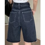 スリットデニムハーフパンツ 3サイズ ボトムス | kirakiraShop | 詳細画像13