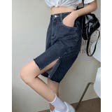 スリットデニムハーフパンツ 3サイズ ボトムス | kirakiraShop | 詳細画像15