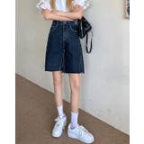 スリットデニムハーフパンツ 3サイズ ボトムス | kirakiraShop | 詳細画像16