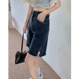 スリットデニムハーフパンツ 3サイズ ボトムス | kirakiraShop | 詳細画像18