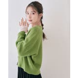 Vネックモヘアニットカーディガン トップス ニットカーディガン | kirakiraShop | 詳細画像16