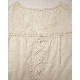 【SHOPLIST限定】スカラップ刺繍ブラウス トップス ブラウス | kirakiraShop  | 詳細画像4 