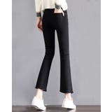 カットオフクロップドフレアデニムパンツ全4色 4サイズ デニムパンツ | kirakiraShop | 詳細画像5