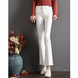 カットオフクロップドフレアデニムパンツ全4色 4サイズ デニムパンツ | kirakiraShop | 詳細画像6